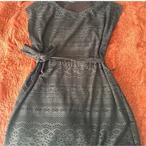 Merona Brown Sheath Swim Coverup